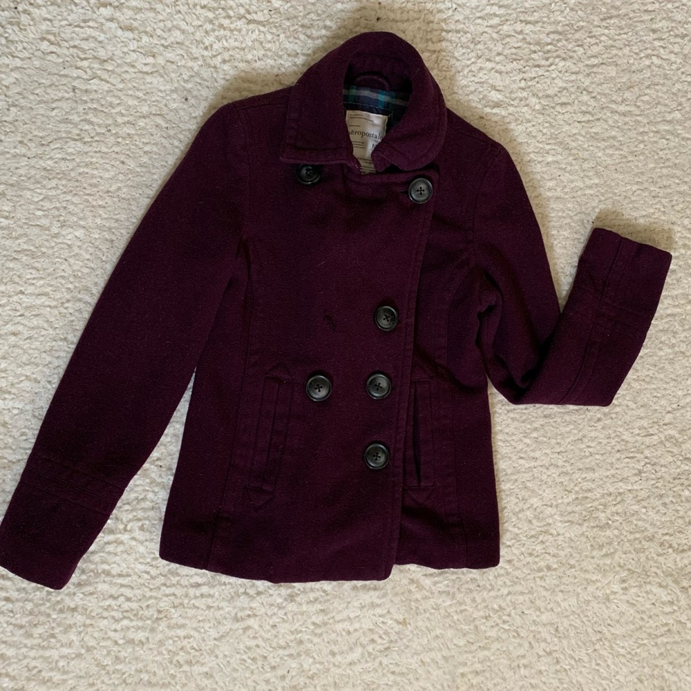 Women’s Aeropostal maroon jacket